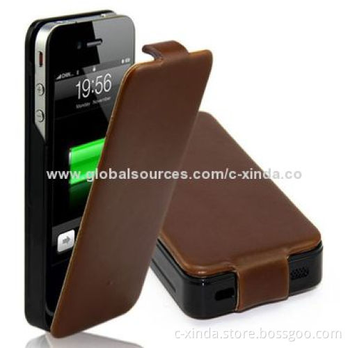 Power Bank Cases for iPhone 4/4S w/ MFI, Built-in 1450mAh Battery Capacity, Various Colors Available
